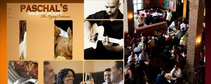 Paschal's Atlanta restaurant website homepage