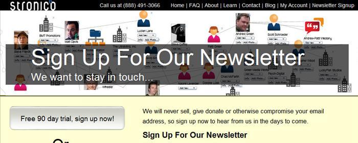 Stronico contacts list